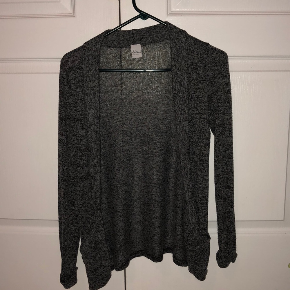 Black and Grey Kirra Cardigan!